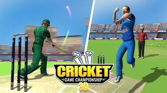 Cricket Game Championship 3D screenshot 7