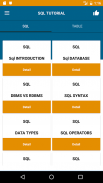 SQL Tutorial - Learn SQL screenshot 0