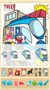 Jogo de trem: colorir screenshot 1