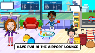 Sân bay của tôi: Trò chơi thị trấn cho trẻ em screenshot 5
