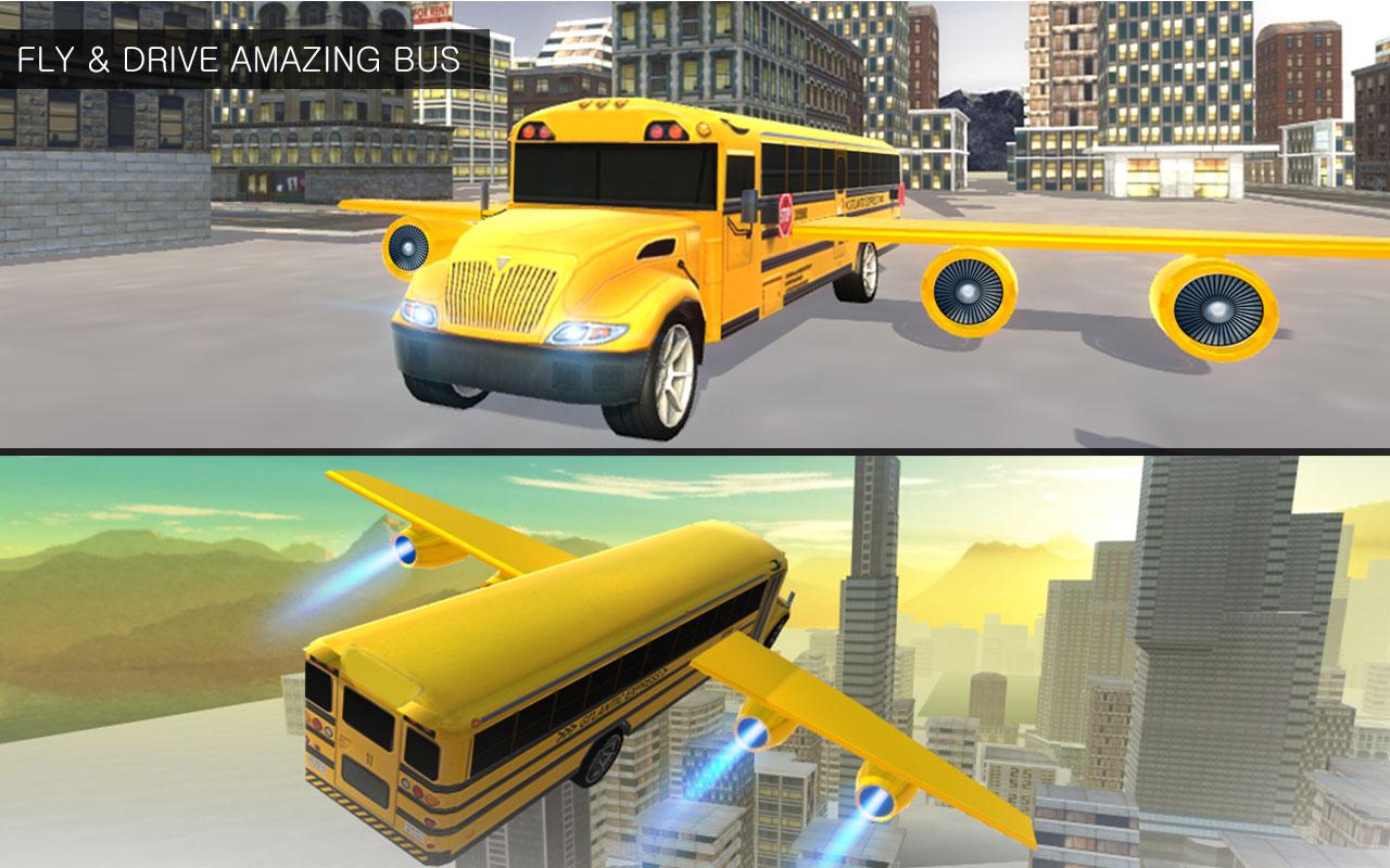 Летающие School Bus Simulator - Загрузить APK для Android | Aptoide