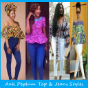 Ank Peplum Top & Jeans Styles - Baixar APK para Android | Aptoide