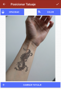 Tatuajes para fotos – Editor screenshot 1