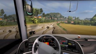 moderno autobús manejar simulador screenshot 0