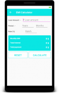 Loan emi calculator & GST calculator screenshot 1