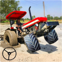 Village Tractor Driving Sim 3D