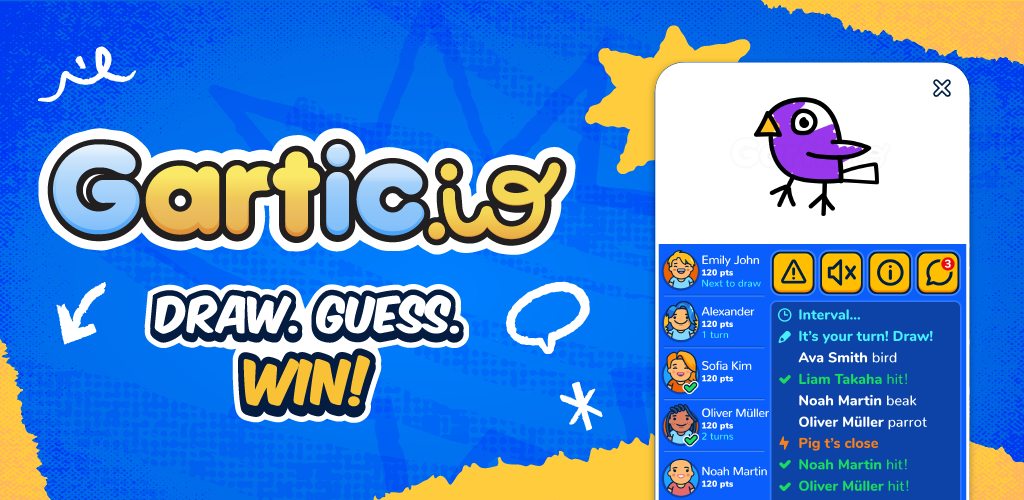 Gartic.io - Draw, Guess, WIN APK + Mod for Android.