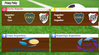 Superliga Game Argentina screenshot 1
