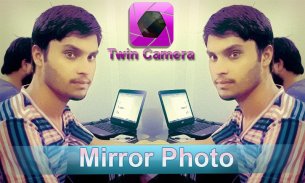Twins Camera Mirror Photo screenshot 1