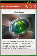 Harga Batu Cincin 2015 screenshot 1