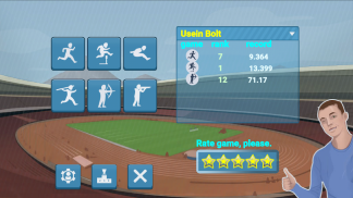 Athlétisme. Été jeux de sport. screenshot 1