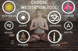 Медитация + Концентрация, музыка, таймер, релакс screenshot 1