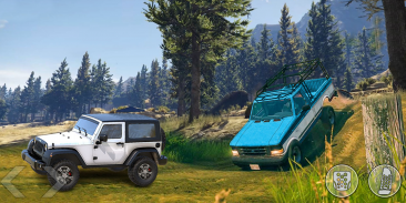 montagna 4x4 lusso prado auto guida Simulatore screenshot 4