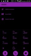 ExDialer Flat BlackPurple theme screenshot 4