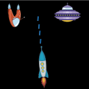 Space Battle -fight with enemy Icon