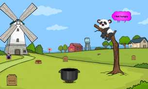 Cute Panda Is Hungry screenshot 1