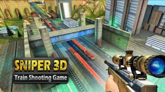 Sniper 3D: Jogo de tiro ao trem screenshot 6