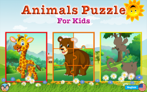 Animals Puzzle Game for Kids screenshot 8