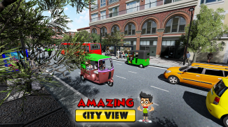 City Auto Rickshaw Tuk Tuk Taxi Driver screenshot 7