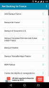 Net Banking App for France screenshot 1