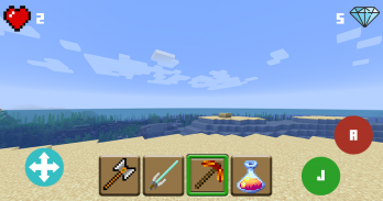 Cubic World Exploration: Craft adventure screenshot 0