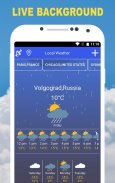 Local Weather - Radar, Prévisions & Alertes screenshot 2