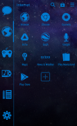 Stamped Blue SL Theme screenshot 1