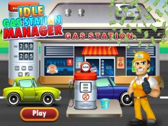 Idle Gas Station Manager: Fuel Factory Tycoon screenshot 1