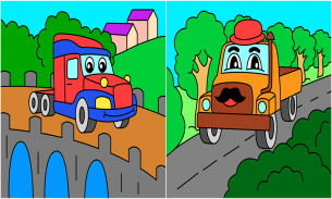 اللوحة سيارات للأطفال screenshot 1