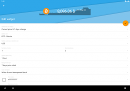 Crypto Ticker Widget screenshot 9