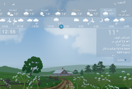 🌈 الطقس دقيقة YoWindow - خلفية حية, الحاجيات screenshot 7