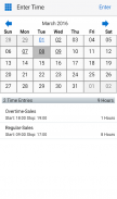 Timecards for EBS screenshot 1