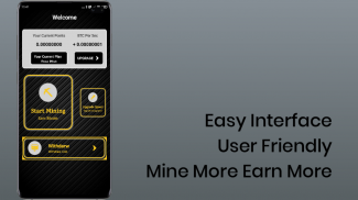 Bitcoin Mining App - BTC Miner screenshot 1