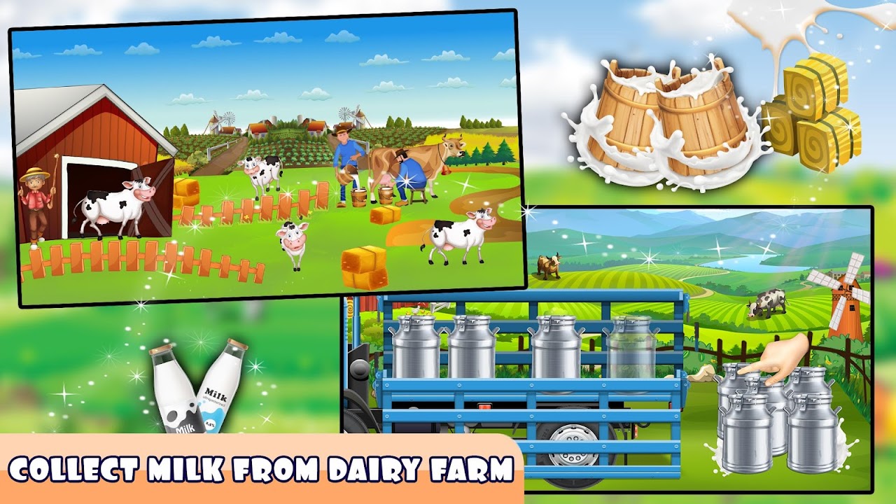 Cow Dairy Farm Milk Factory - APK Download for Android | Aptoide