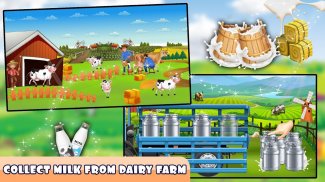 Cow Dairy Farm Milk Factory screenshot 2