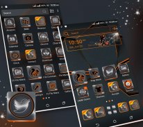 Simple Black Launcher Theme screenshot 1