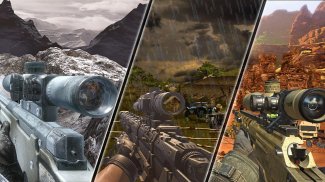 Mountain Sniper Shooting: 3D FPS screenshot 1