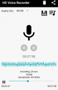 HD Voice Audio Recorder screenshot 5