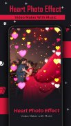 Heart Photo Effect Video Maker screenshot 2