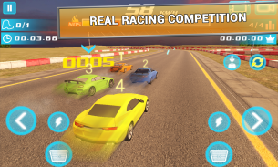 Airborne Real Car Racing Free Game screenshot 2