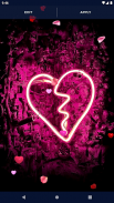 Love Hearts Live HD Wallpaper screenshot 1