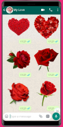 WASticker - Amour roses screenshot 0