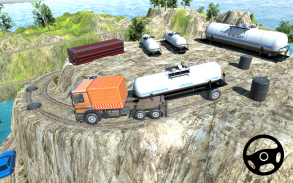 Oil Tanker Truck Sim Games 3D screenshot 1