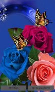 Multicolor Roses Butterfly LWP screenshot 0