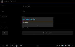 DataBase Test Connection screenshot 2