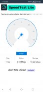 Speedtest: Internet speed test Lite screenshot 3