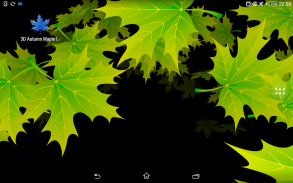 3D Autumn Maple Leaves screenshot 0