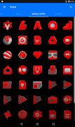 Bright Red Icon Pack screenshot 5