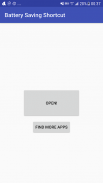 Battery Saving Shortcut screenshot 0