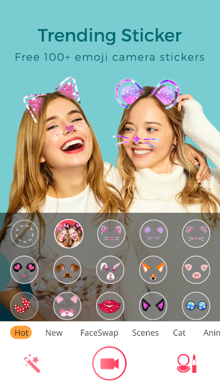 beauty plus sticker